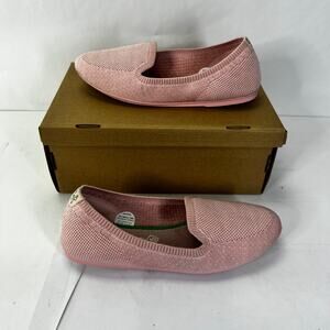 Reroute The Retro Pink Flats Comfort Slip-On Size 8